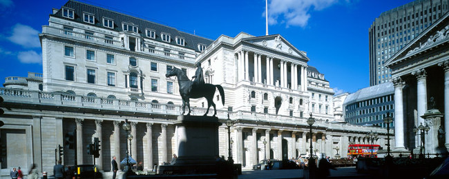 Mission mat at Bank of England